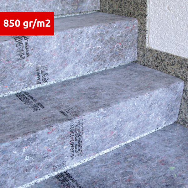 HAMMERFEST | Stufenprofile Treppe 100x46cm | für Naturstein inkl. 2x Haftmittel je 30 Profile